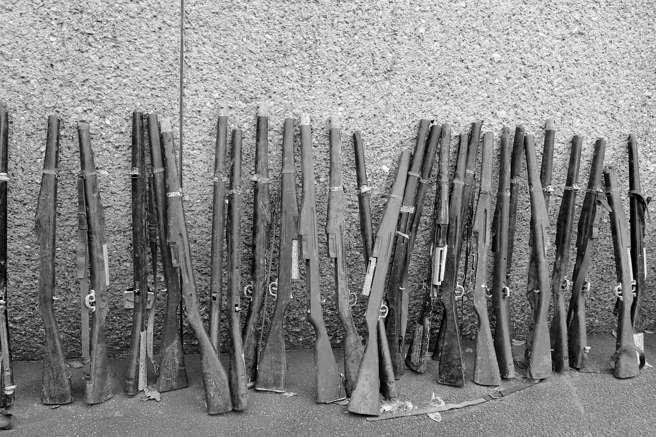 I didn`t have a rifle in my hand.
